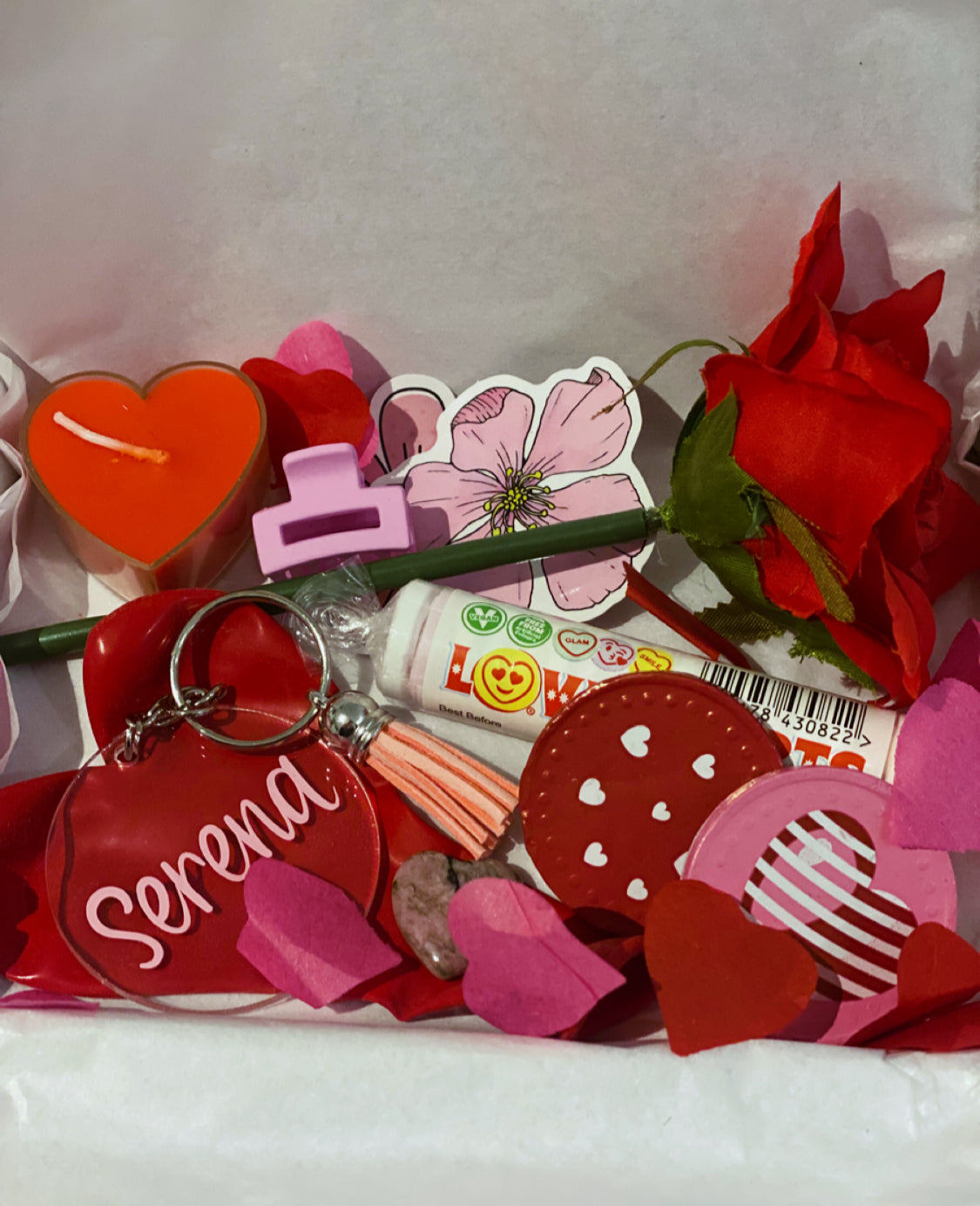 MYSTERY MINI VALENTINES GIFT BOX WITH KEY RING