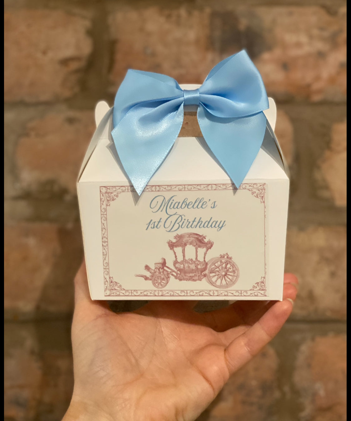 PERSONALISED TREAT BOX (MINI)