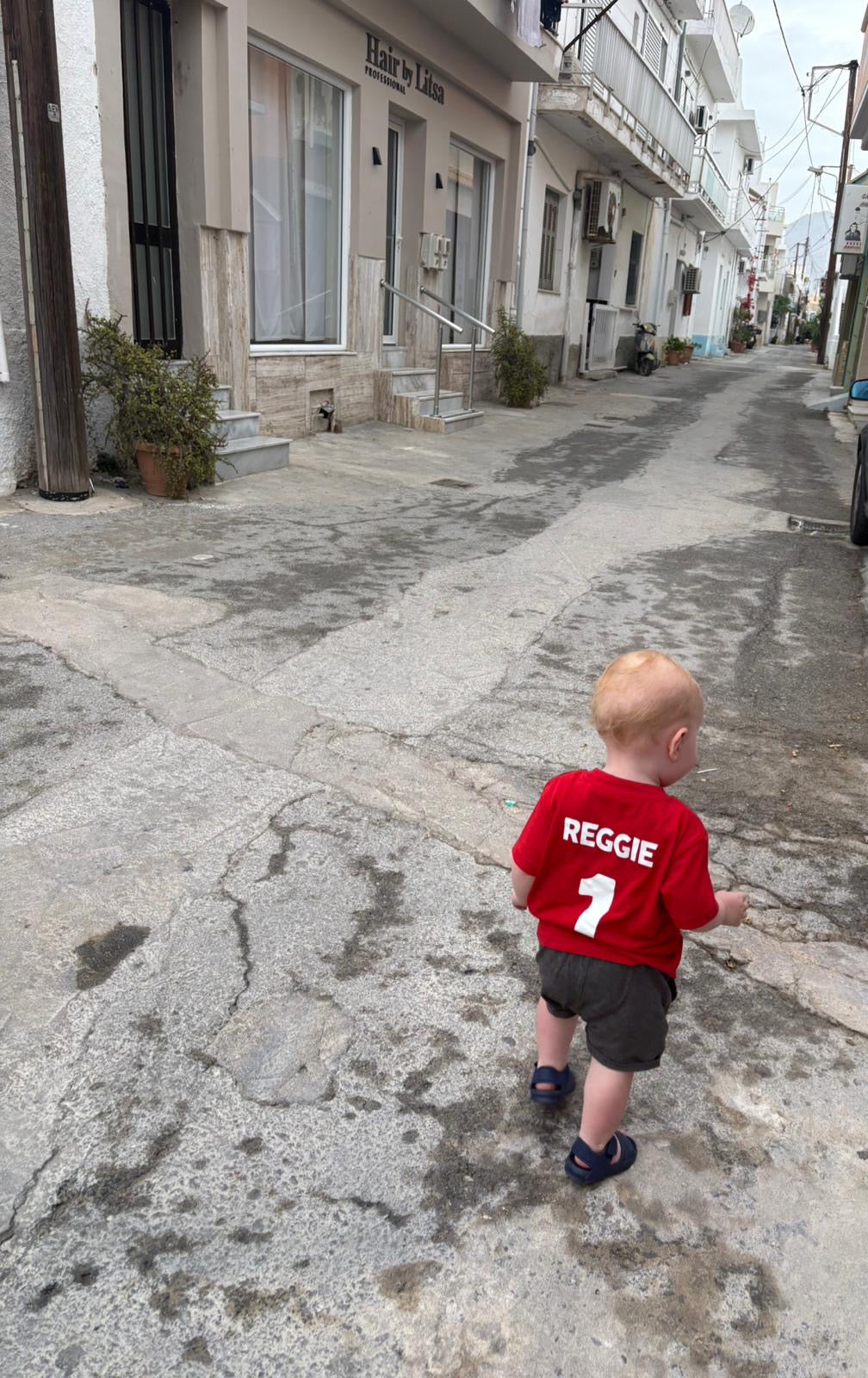 NAME & NUMBER T-SHIRT (KIDS)