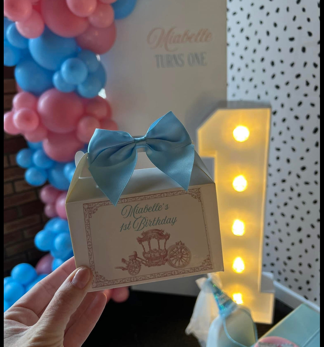 PERSONALISED TREAT BOX (MINI)
