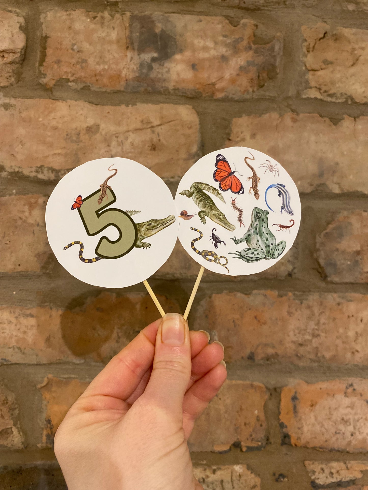 PERSONALISED CUPCAKE TOPPERS (x12 PER PACK)
