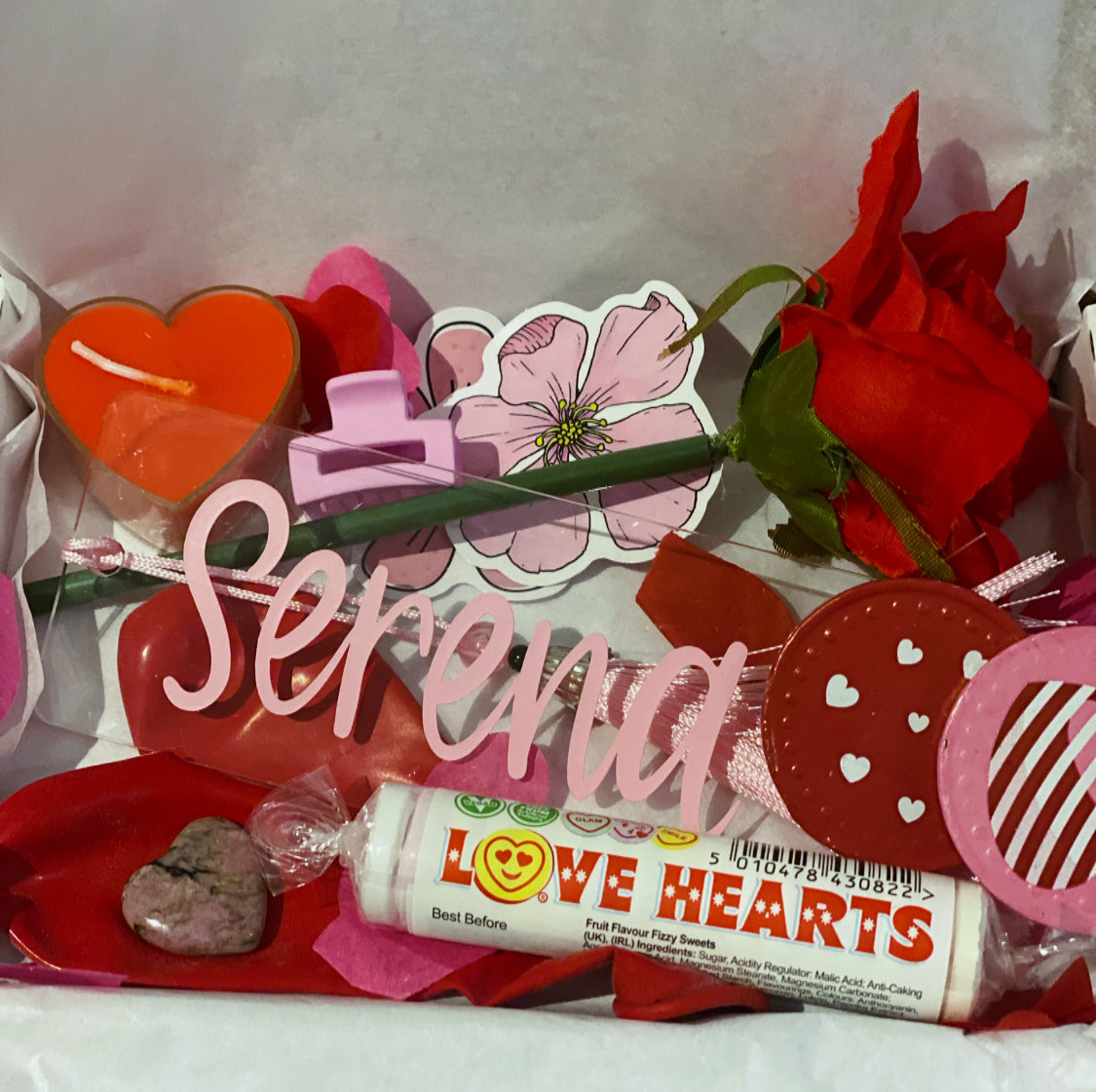MYSTERY MINI VALENTINES GIFT BOX WITH BOOKMARK