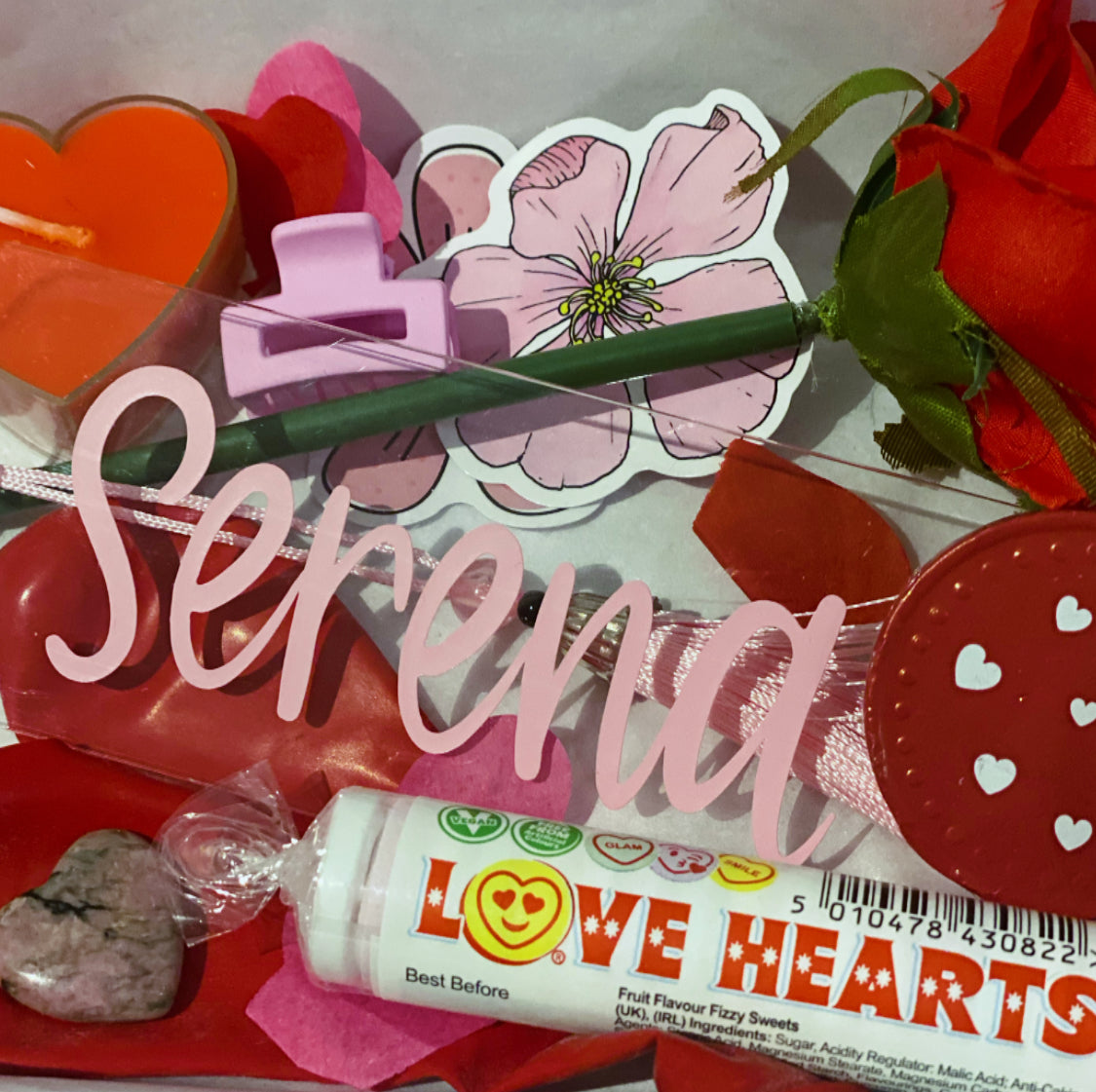 MYSTERY MINI VALENTINES GIFT BOX WITH BOOKMARK