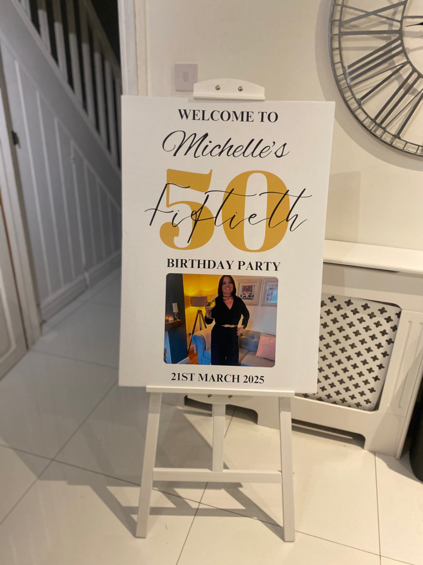 CUSTOM A1 SIGN
