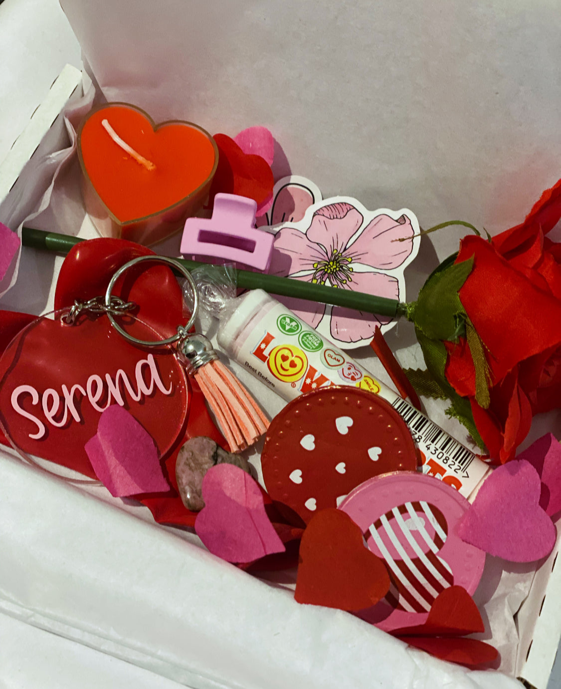MYSTERY MINI VALENTINES GIFT BOX WITH KEY RING