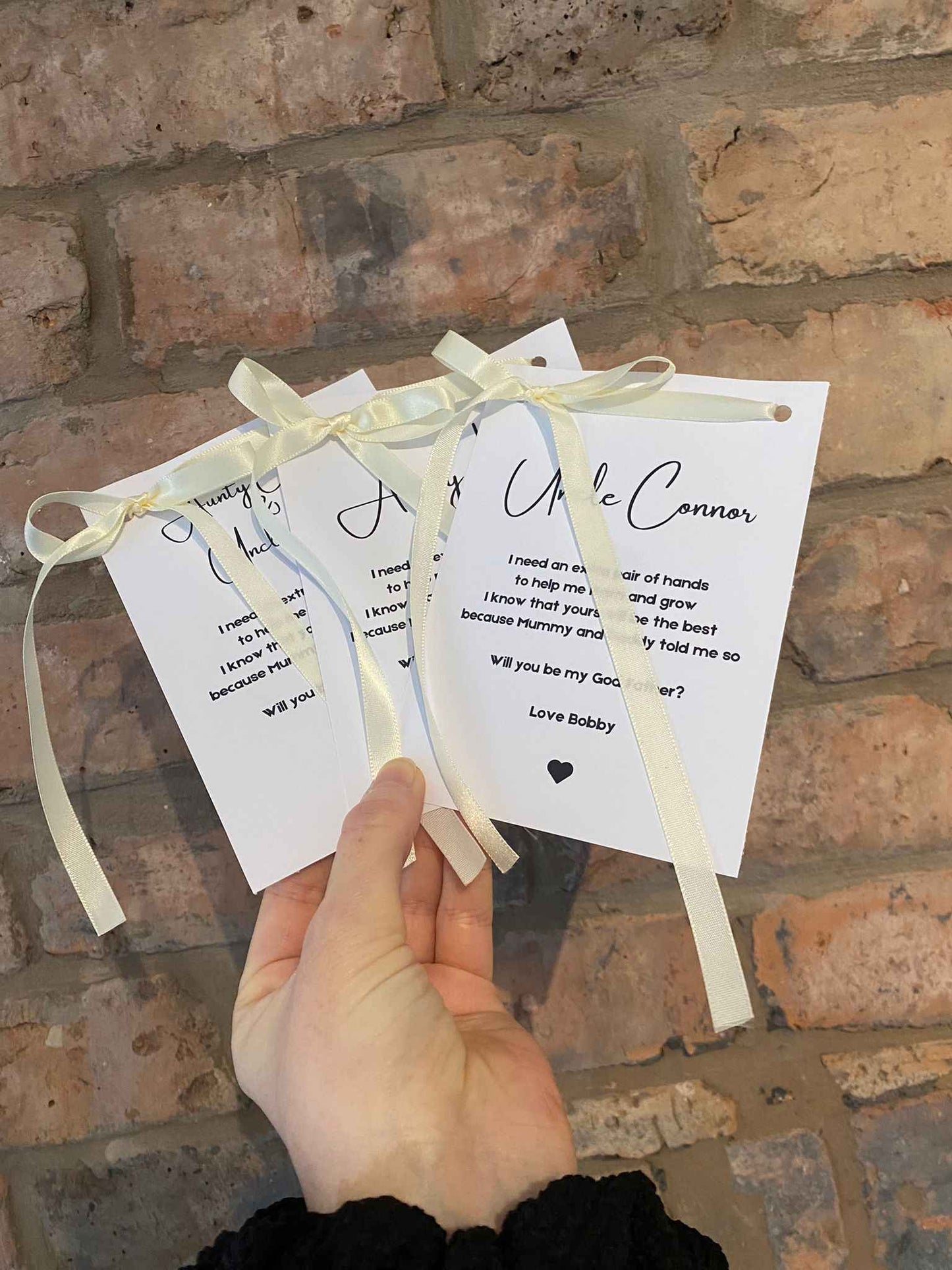 Godfather/Godmother (x3 per pack)