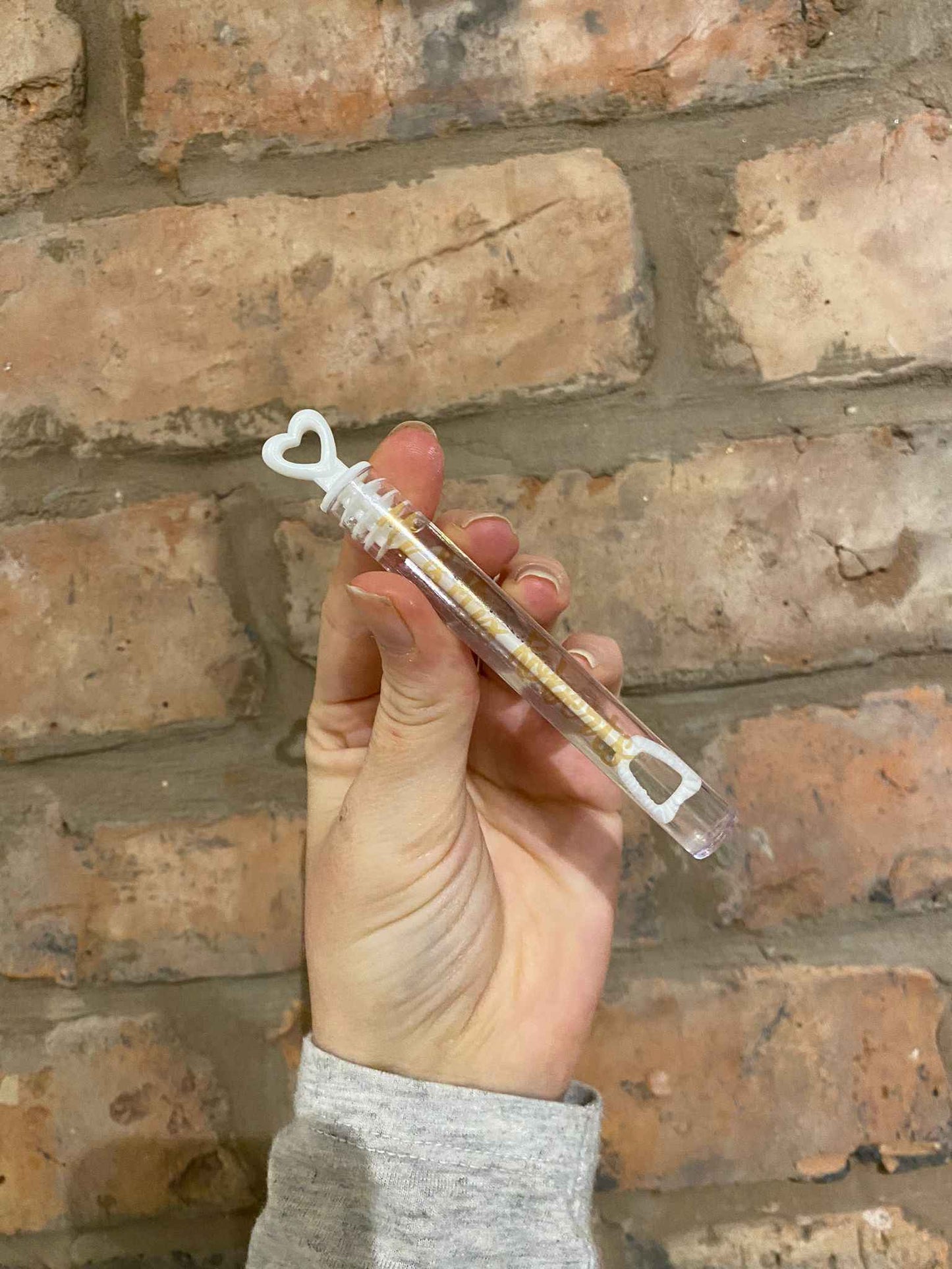 Personalised Wedding Bubbles (x6 Pack)