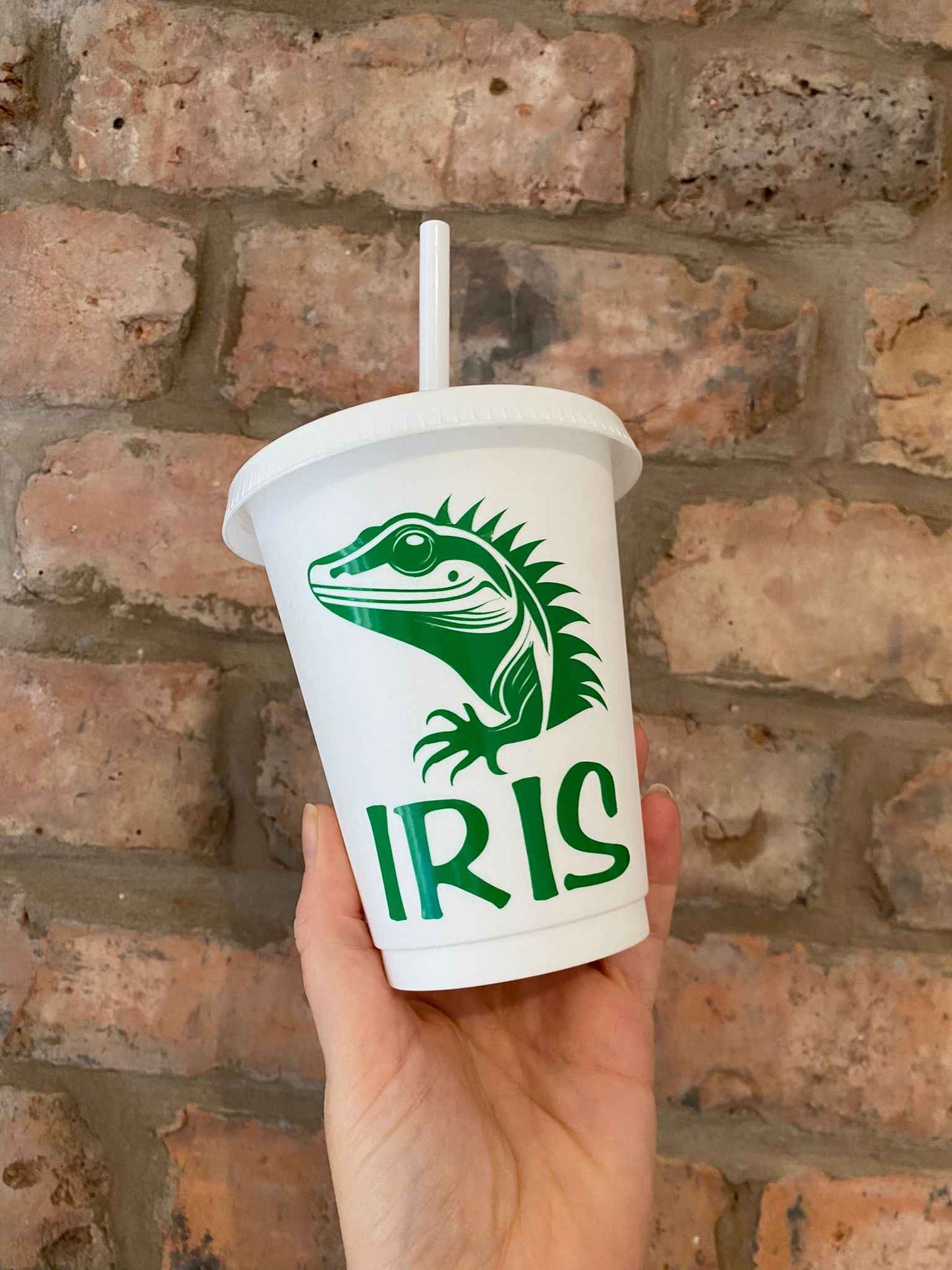 Personalised Lizard Cold Cup