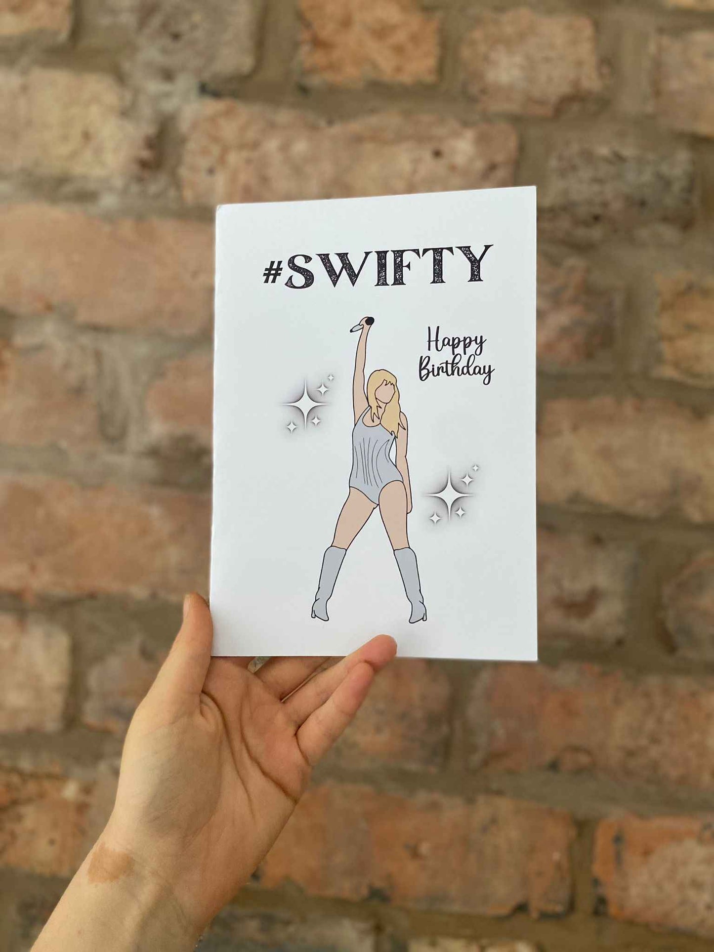 Swifty Birthday Card