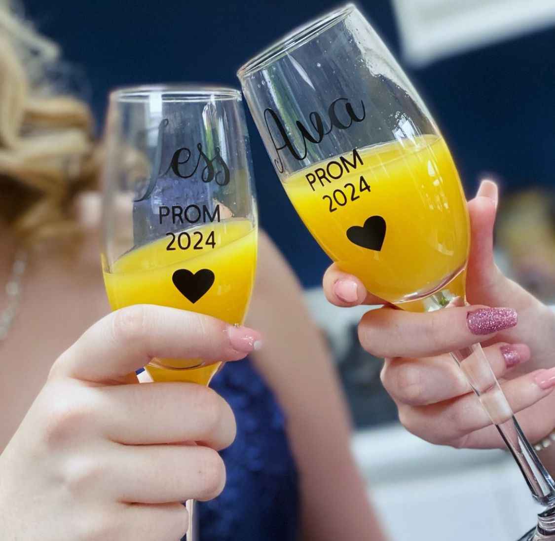 Personalised Prom Glass