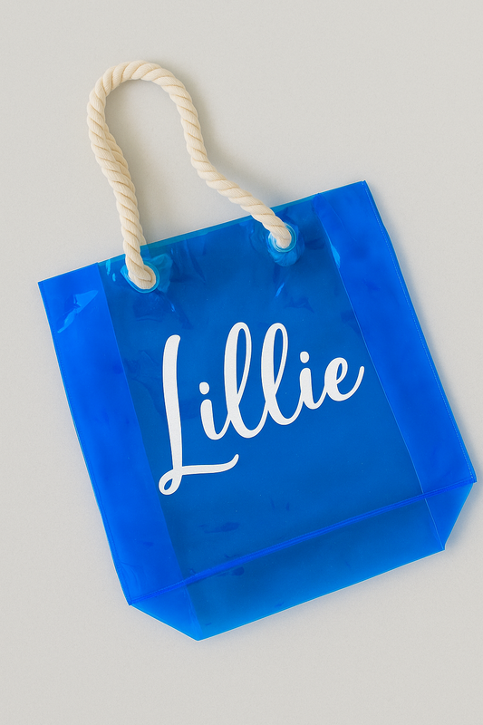 BLUE TOTE BAG (CLEARANCE)