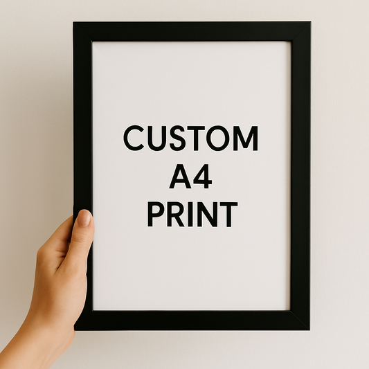 Custom My First Birthday Print