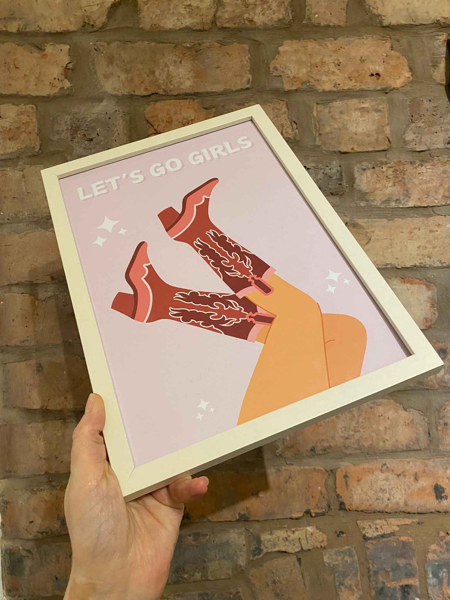 Lets Go Girls Print